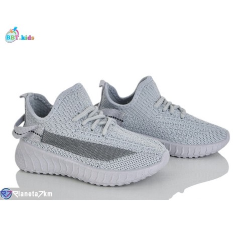 Дитячі кросівки на літо (12 пар р.26-31) сірий  "BBT"