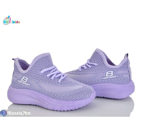 Дитячі кросівки на літо (12 пар р.26-31) фіолетовий  "BBT"