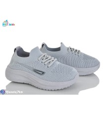 Дитячі кросівки на літо (12 пар р.26-31) сірий  "BBT"