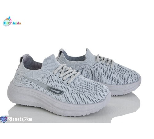 Дитячі кросівки на літо (12 пар р.26-31) сірий  "BBT"