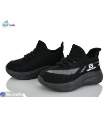 Дитячі кросівки на літо (12 пар р.21-26) чорний  "BBT"