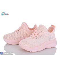 Дитячі кросівки на літо (12 пар р.21-26) рожевий  "BBT"