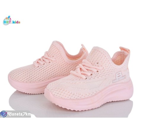 Дитячі кросівки на літо (12 пар р.21-26) рожевий  "BBT"