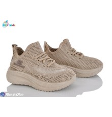 Дитячі кросівки на літо (12 пар р.21-26) коричневий  "BBT"