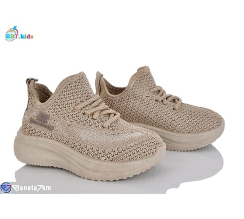 Дитячі кросівки на літо (12 пар р.21-26) коричневий  "BBT"