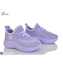 Дитячі кросівки на літо (12 пар р.21-26) фіолетовий  "BBT"