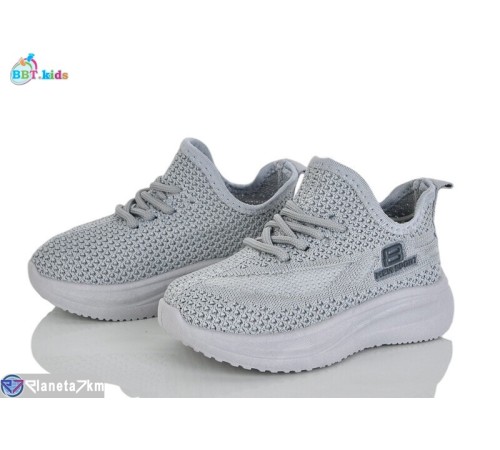 Дитячі кросівки на літо (12 пар р.21-26) сірий  "BBT"