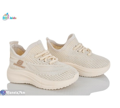 Дитячі кросівки на літо (12 пар р.21-26) бежевий  "BBT"
