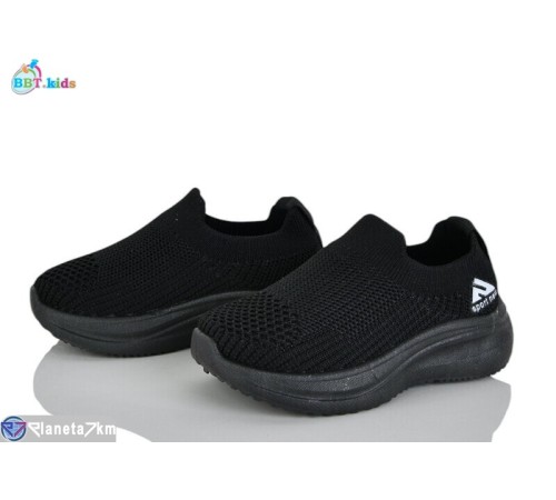 Дитячі кросівки на літо (12 пар р.21-26) чорний  "BBT"