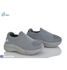 Дитячі кросівки на літо (12 пар р.21-26) сірий  "BBT"