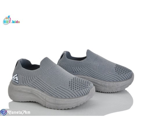 Дитячі кросівки на літо (12 пар р.21-26) сірий  "BBT"