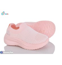 Дитячі кросівки на літо (12 пар р.21-26) рожевий  "BBT"