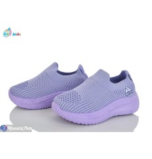 Дитячі кросівки на літо (12 пар р.21-26) фіолетовий  "BBT"