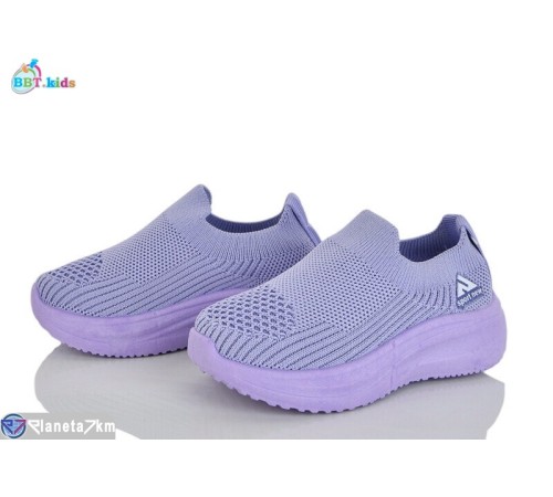 Дитячі кросівки на літо (12 пар р.21-26) фіолетовий  "BBT"