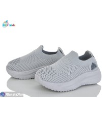 Дитячі кросівки на літо (12 пар р.21-26) сірий  "BBT"