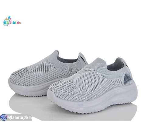 Дитячі кросівки на літо (12 пар р.21-26) сірий  "BBT"