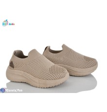 Дитячі кросівки на літо (12 пар р.21-26) коричневий  "BBT"