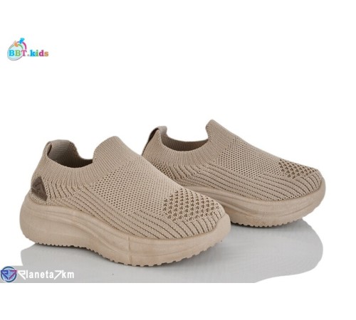 Дитячі кросівки на літо (12 пар р.21-26) коричневий  "BBT"