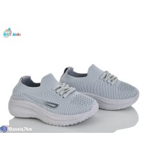 Дитячі кросівки на літо (12 пар р.21-26) сірий  "BBT"