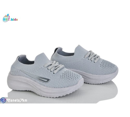 Дитячі кросівки на літо (12 пар р.21-26) сірий  "BBT"