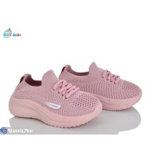 Дитячі кросівки на літо (12 пар р.21-26) рожевий  "BBT"