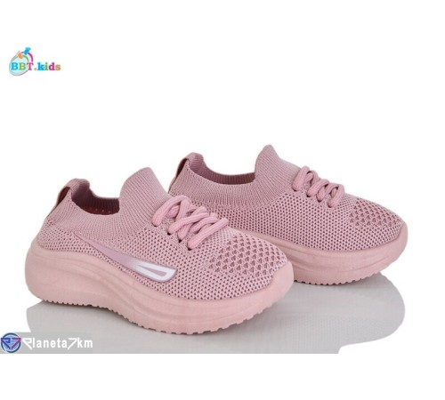 Дитячі кросівки на літо (12 пар р.21-26) рожевий  "BBT"