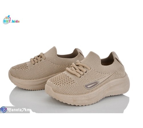 Дитячі кросівки на літо (12 пар р.21-26) коричневий  "BBT"