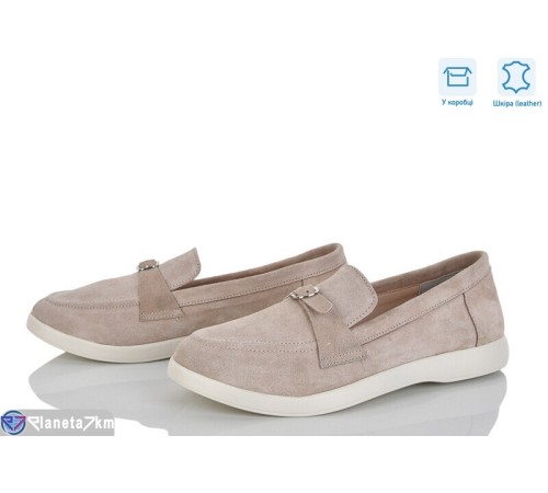 Туфлі жіночі на весну/осінь (6 пар р.36-40) бежевий  "GARRA"