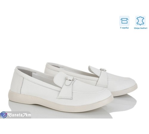 Туфлі жіночі на весну/осінь (6 пар р.36-40) білий  "GARRA"