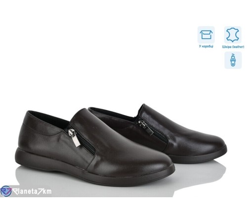 Туфлі жіночі на весну/осінь (6 пар р.36-40) коричневий  "GARRA"