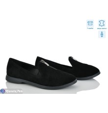 Балетки жіночі на літо (6 пар р.36-40) чорний  "GARRA"