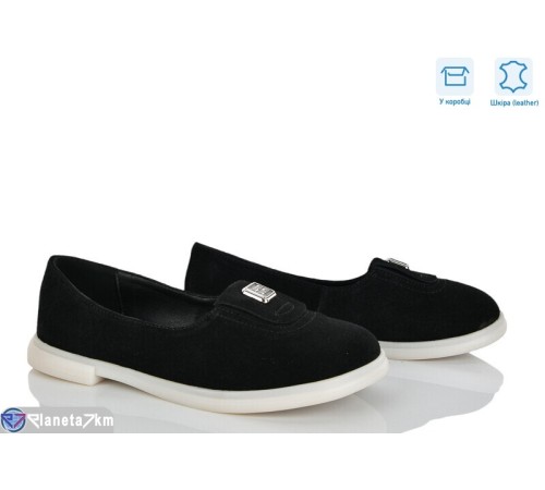 Туфлі жіночі на весну/осінь (6 пар р.36-40) чорний  "GARRA"