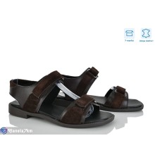 Босоніжки жіночі на літо (6 пар р.36-40) коричневий  "GARRA"