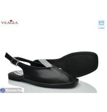 Туфлі жіночі на літо (8 пар р.36-41) чорний  "Veagia-ADA"