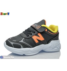 Дитячі кросівки на весну/осінь (8 пар р.26-30) сірий  "Sharif"