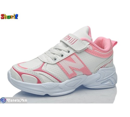 Дитячі кросівки на весну/осінь (8 пар р.26-30) білий  "Sharif"