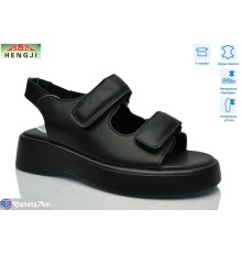 Босоніжки жіночі на літо (8 пар р.36-41) чорний  "HENGJI-ELENA"