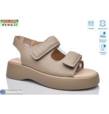 Босоніжки жіночі на літо (8 пар р.36-41) бежевий  "HENGJI-ELENA"