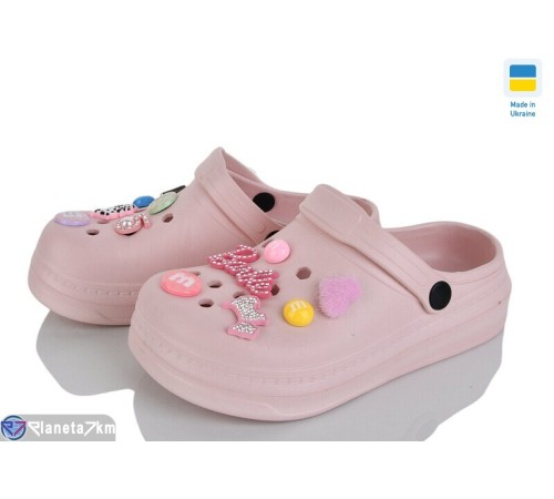Кроки дитячі на літо (6 пар р.31-36) рожевий  "LEO"