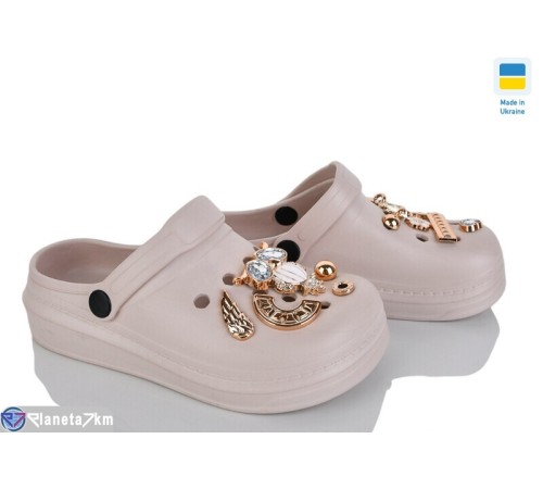 Кроки дитячі на літо (6 пар р.31-36) бежевий  "LEO"