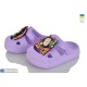 Кроки дитячі на літо (8 пар р.24-29) фіолетовий  "LEO"