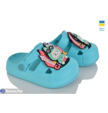 Кроки дитячі на літо (8 пар р.24-29) зелений  "LEO"