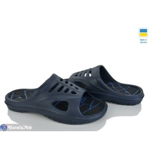 Шлепки чоловічі на літо (8 пар р.41-46) синій  "LEO"