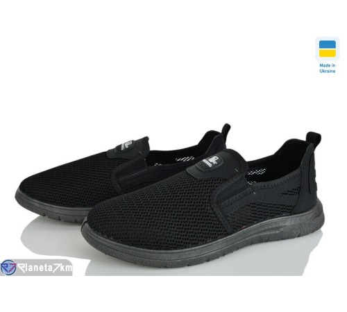 Кросівки чоловічі на літо (6 пар р.41-45) чорний  "OLLA"