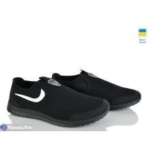 Кросівки чоловічі на літо (6 пар р.41-45) чорний  "OLLA"