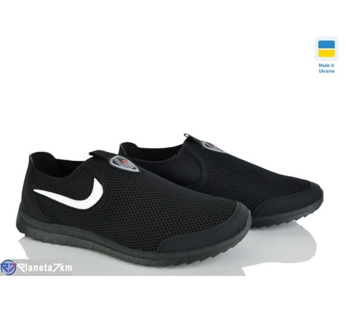 Кросівки чоловічі на літо (6 пар р.41-45) чорний  "OLLA"