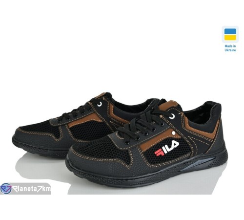 Кросівки чоловічі на весну/осінь (8 пар р.40-45) чорний  "OLLA"