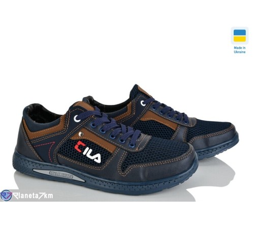 Кросівки чоловічі на весну/осінь (8 пар р.40-45) синій  "OLLA"