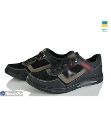 Кросівки чоловічі на весну/осінь (8 пар р.40-45) чорний  "OLLA"