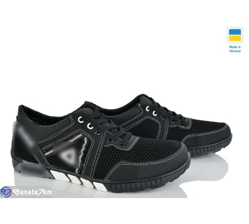 Кросівки чоловічі на весну/осінь (8 пар р.40-45) чорний  "OLLA"